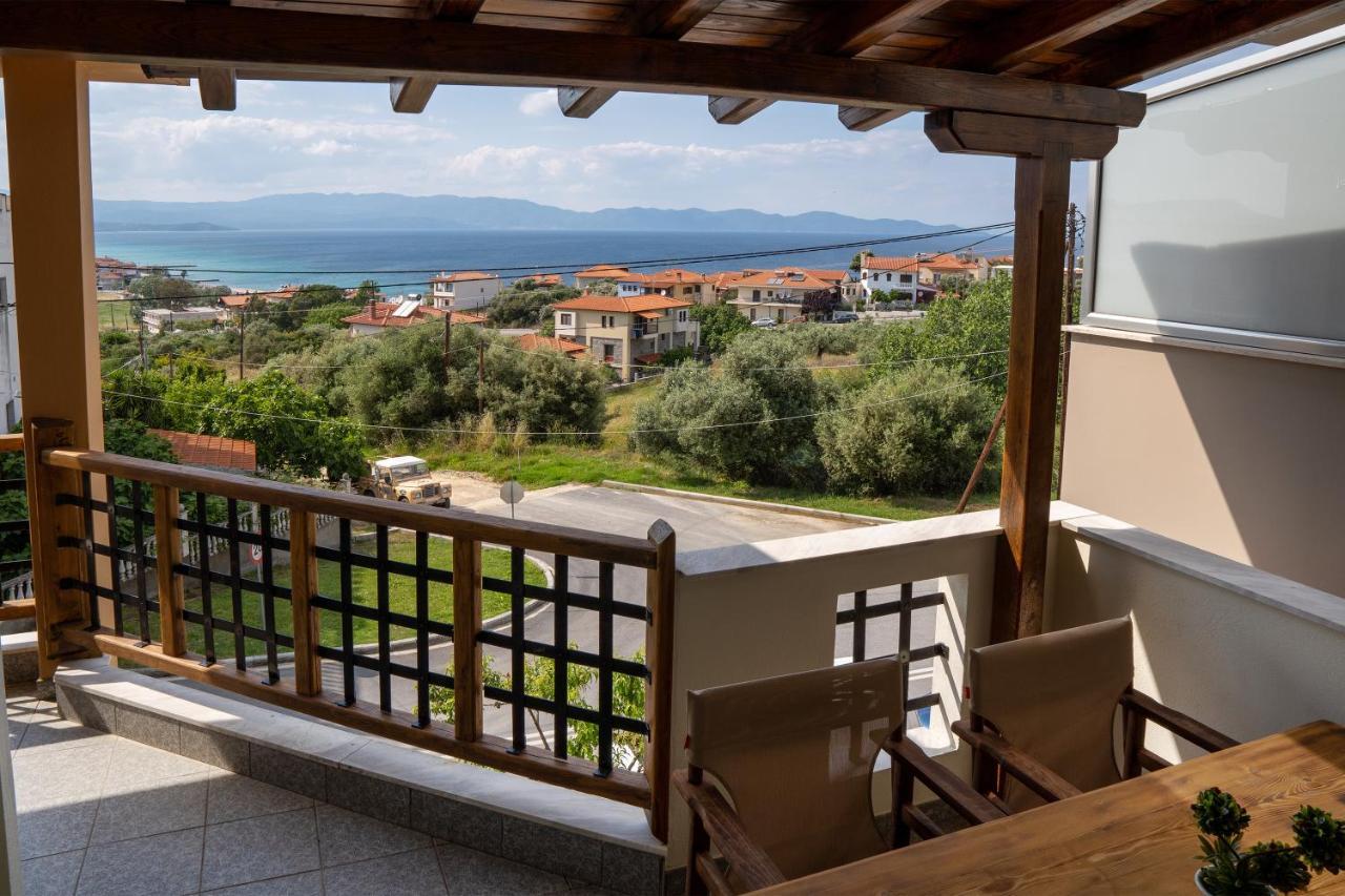 Sea View Apartment Grek Nea 4 Néa Róda Kültér fotó